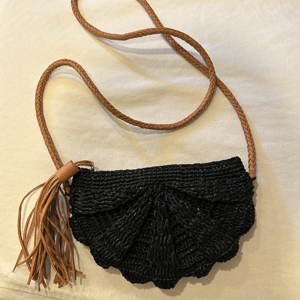 Mar Y Sol Raffia Crossbody - Picture 3 of 5